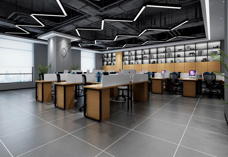 560平米科技公司辦公室裝修設(shè)計效果圖