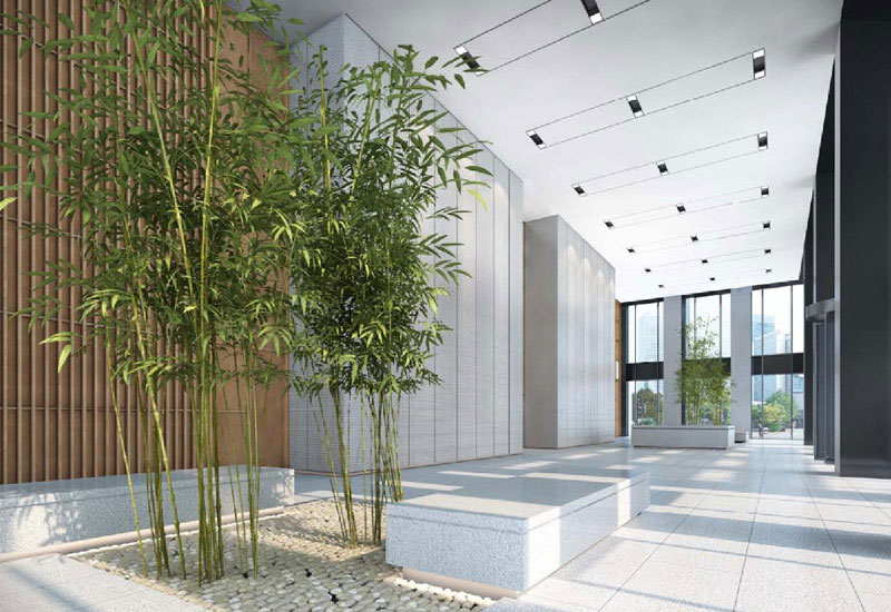 鄭州航空港區(qū)辦公樓裝修設計效果圖