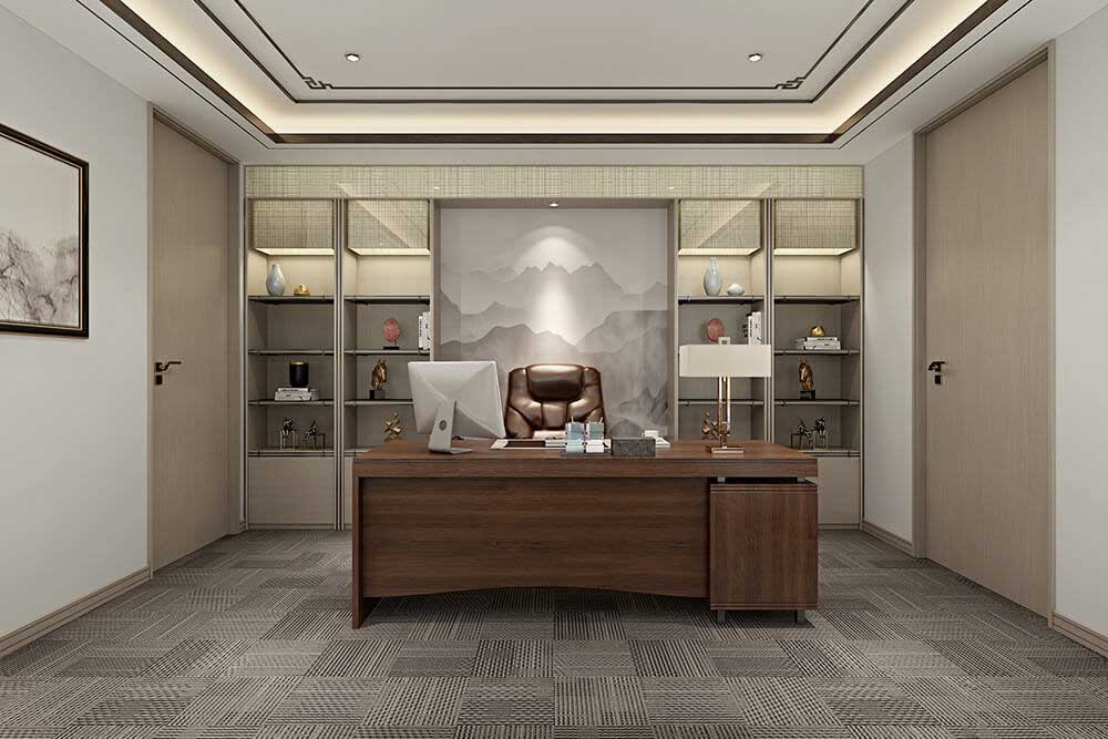 600平米國企辦公室裝修效果圖-600平米國企辦公空間設(shè)計(jì)