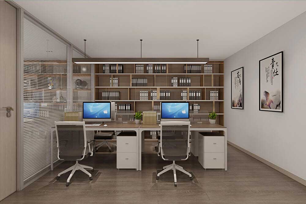 600平米國企辦公室裝修效果圖-600平米國企辦公空間設(shè)計(jì)