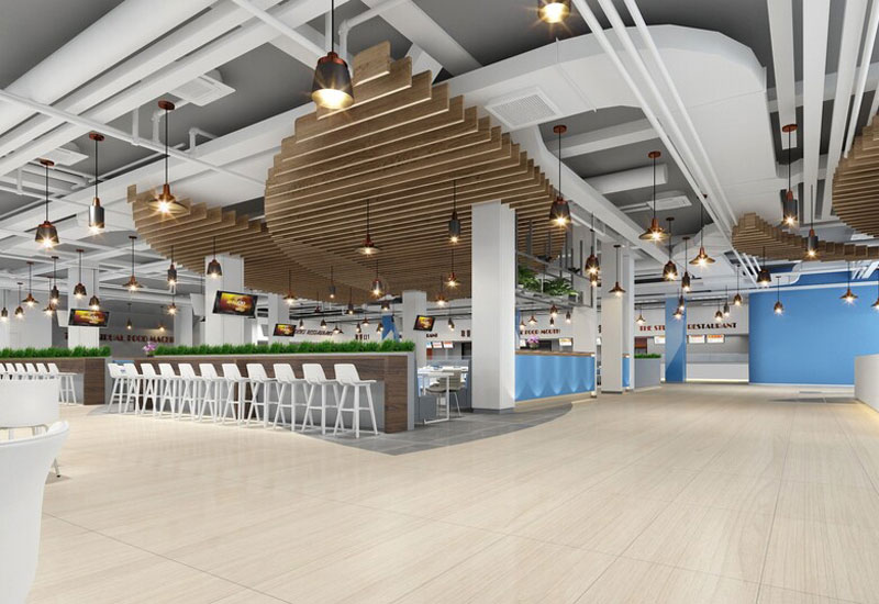 開封學校食堂設(shè)計-學校食堂裝修設(shè)計效果圖