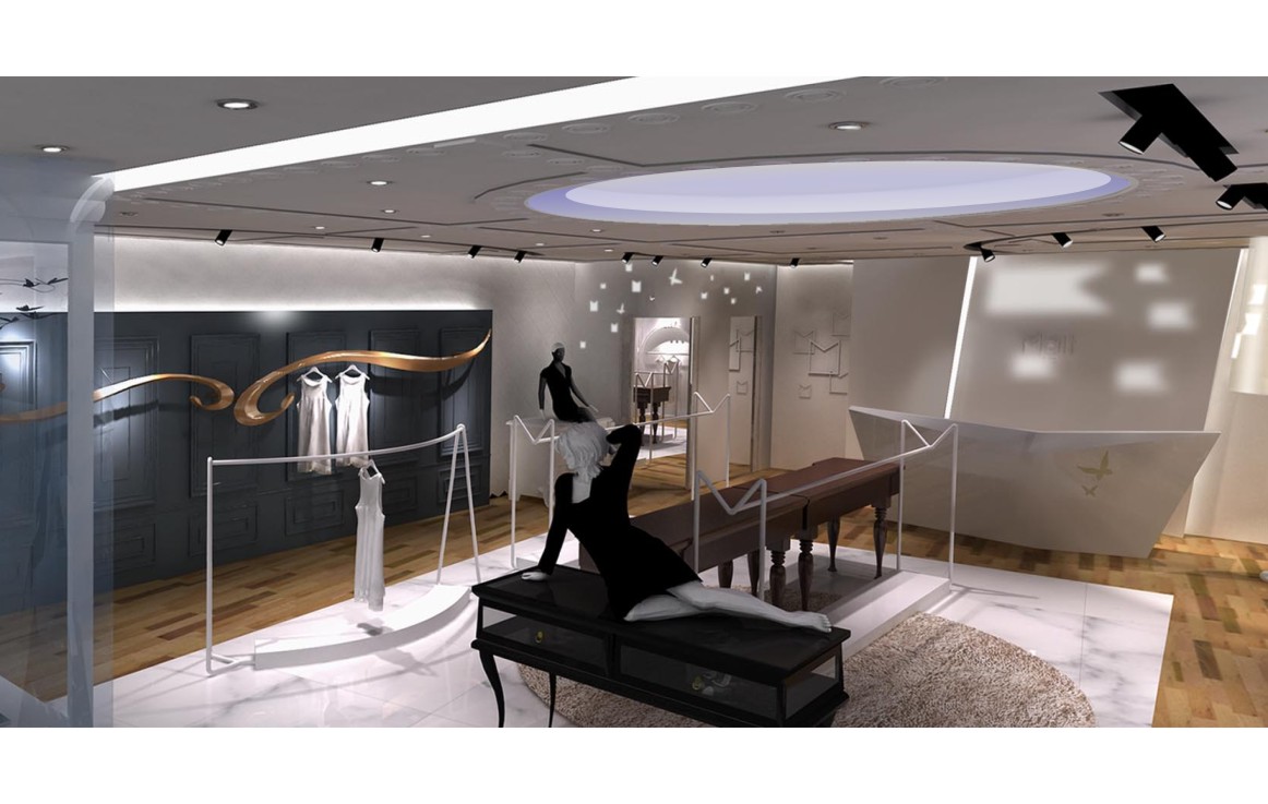 Malt服飾門(mén)店裝修設(shè)計(jì)效果圖