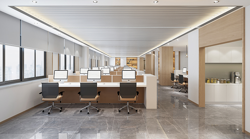 2600平米集團(tuán)辦公樓裝修設(shè)計效果圖