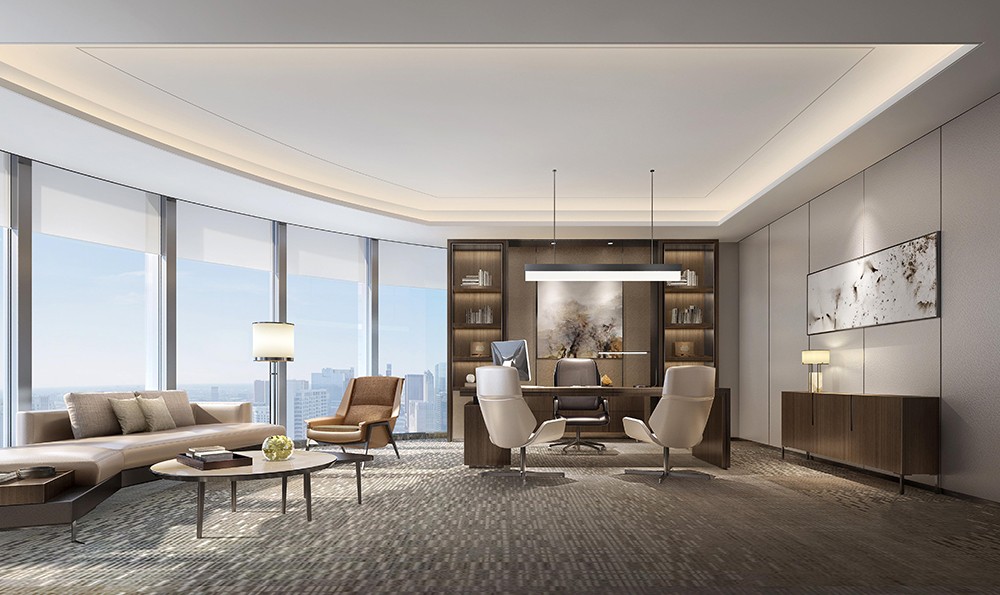 1200平米辦公室裝修設(shè)計效果圖