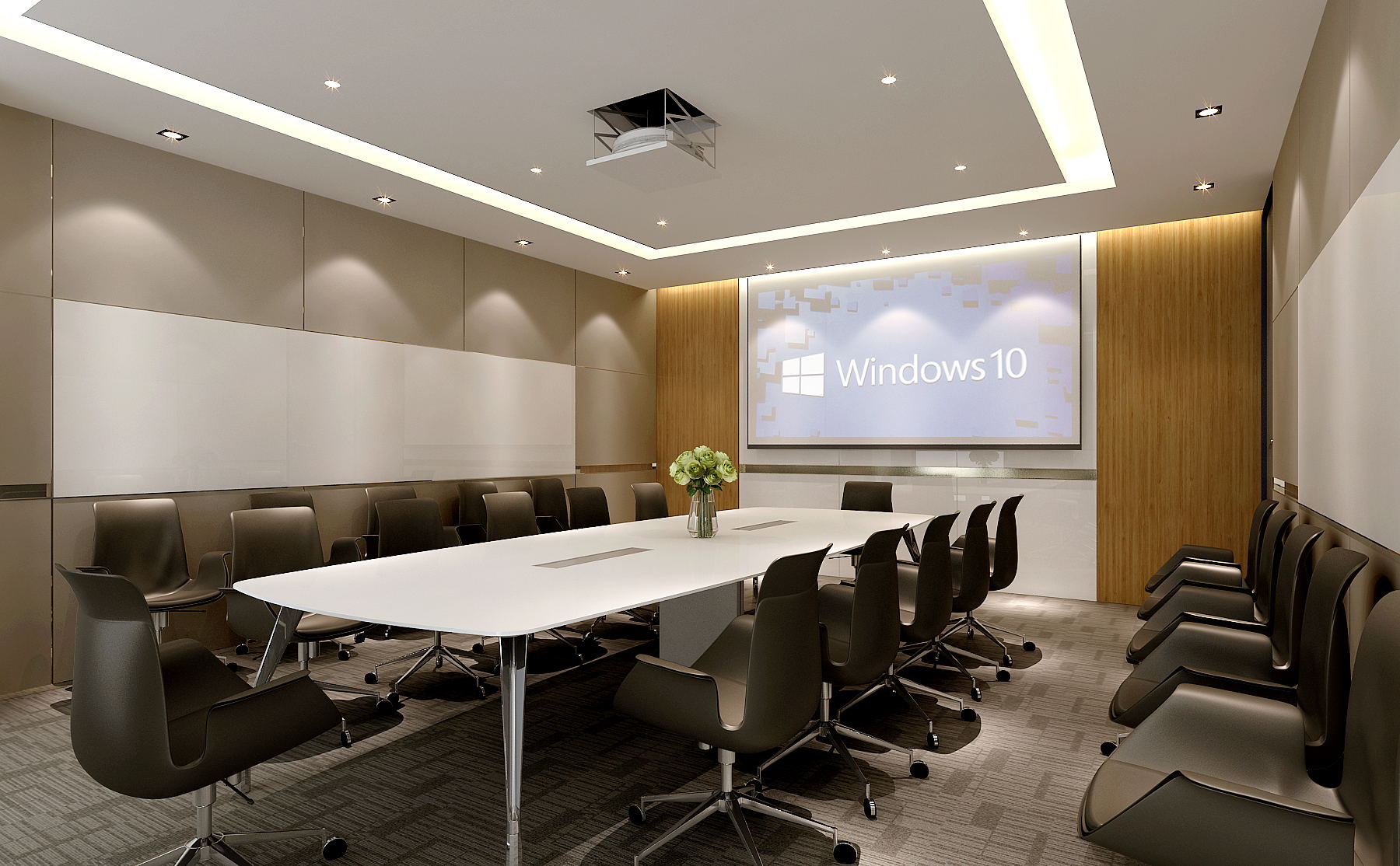 600平米鄭州辦公室設(shè)計效果展示