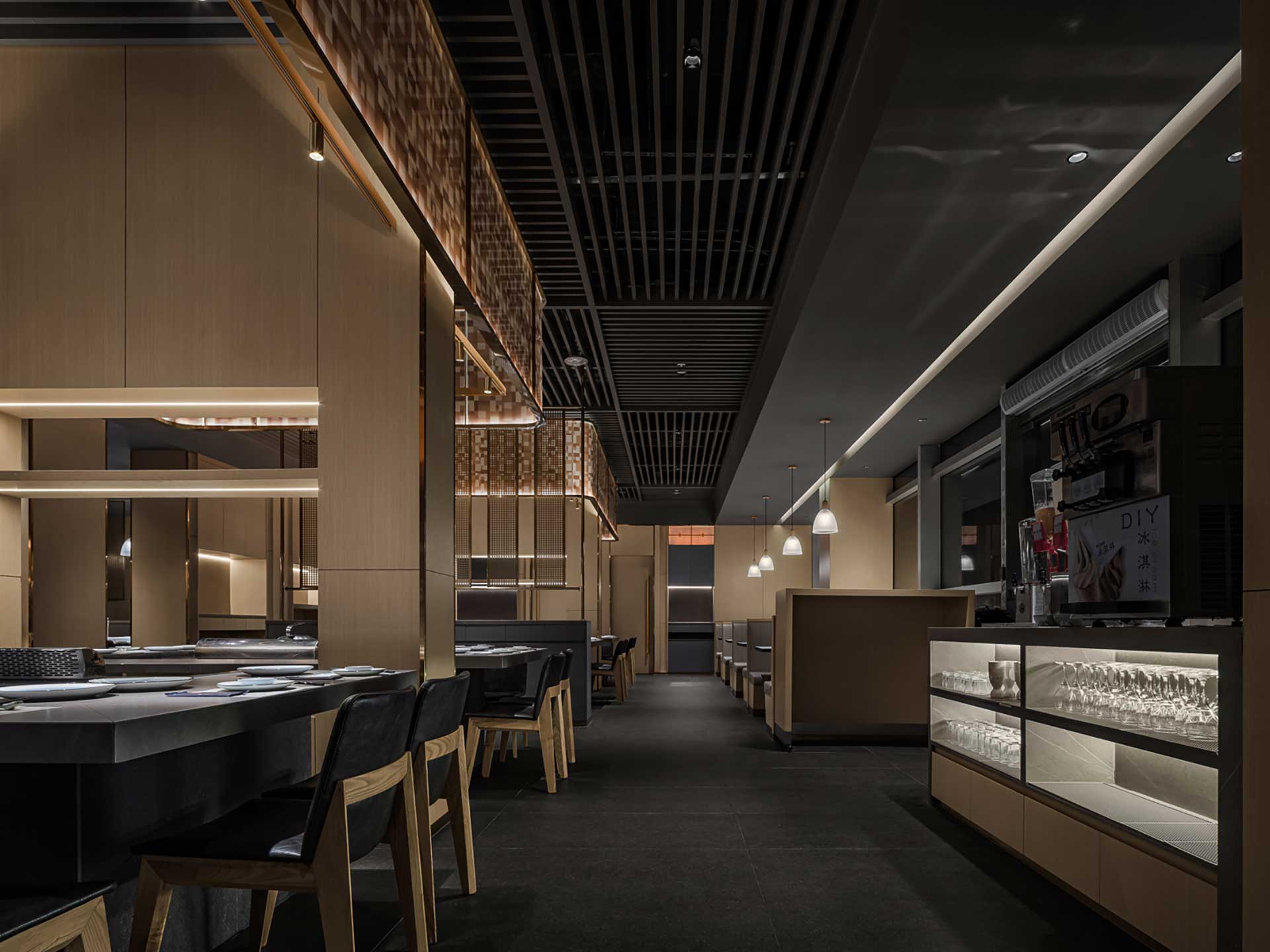 540平米連鎖餐廳裝修設(shè)計(jì)效果圖