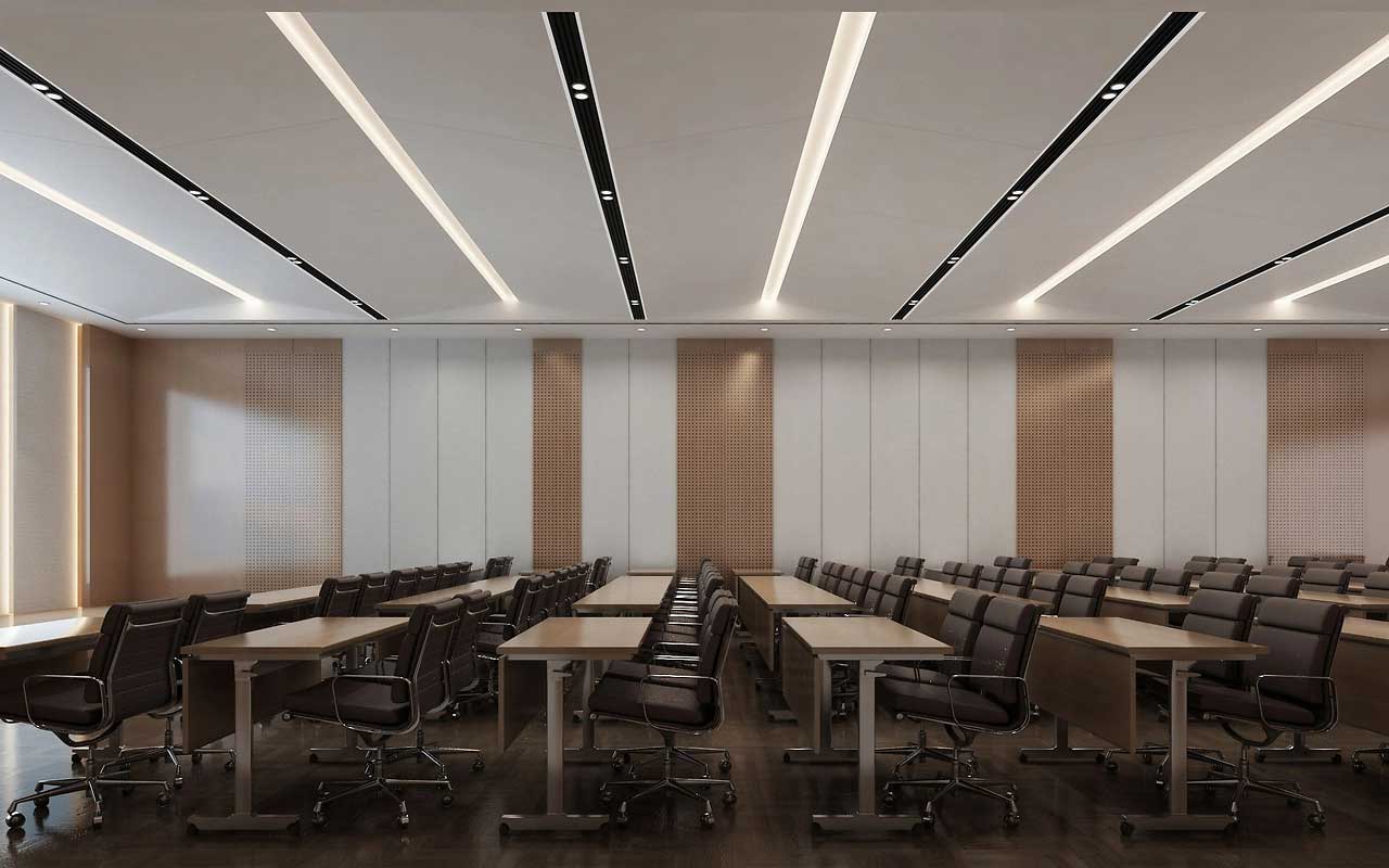 1000平米寫字樓辦公裝修設(shè)計效果圖