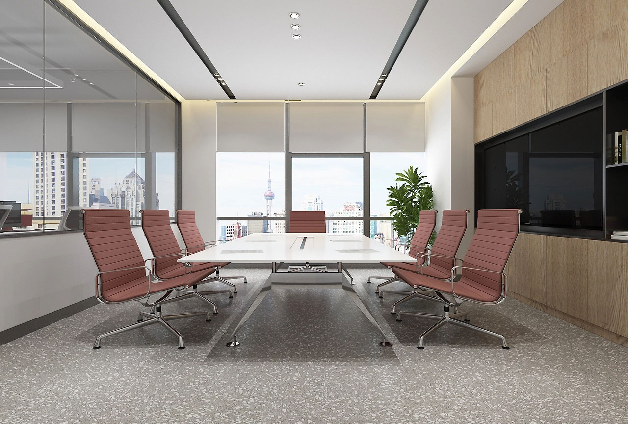 280平米鄭州辦公室裝修設(shè)計方案效果圖