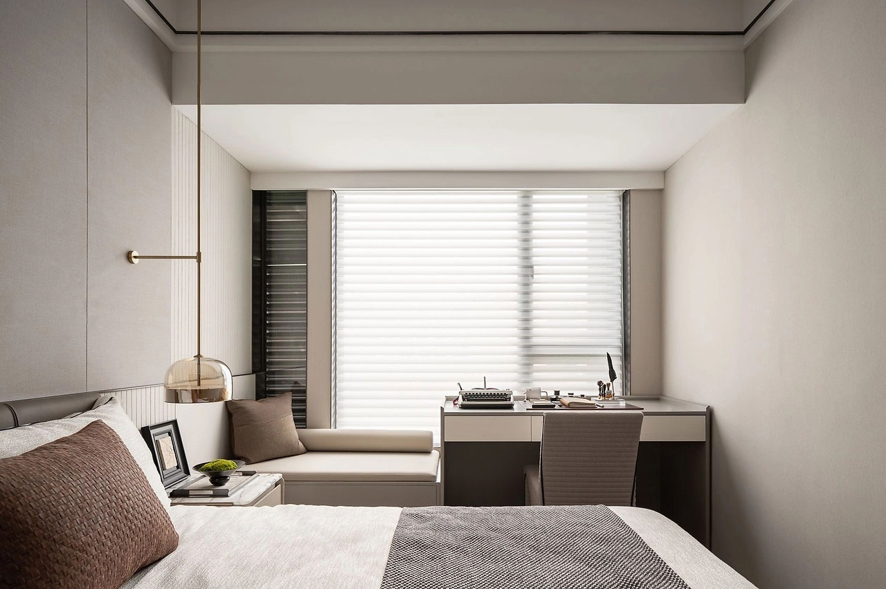 144平米美盛教育港灣家裝設(shè)計裝修效果圖