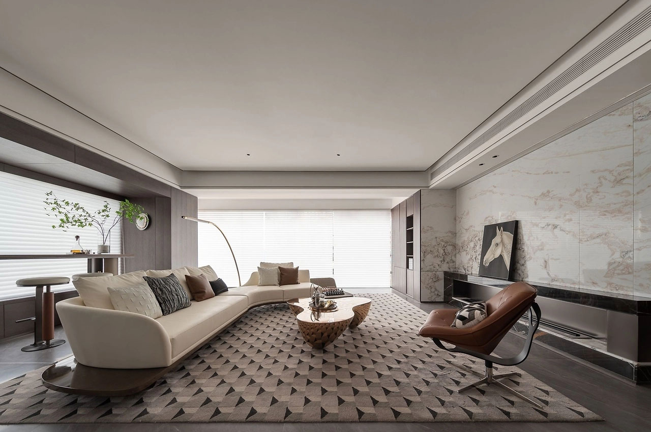 144平米美盛教育港灣家裝設(shè)計裝修效果圖