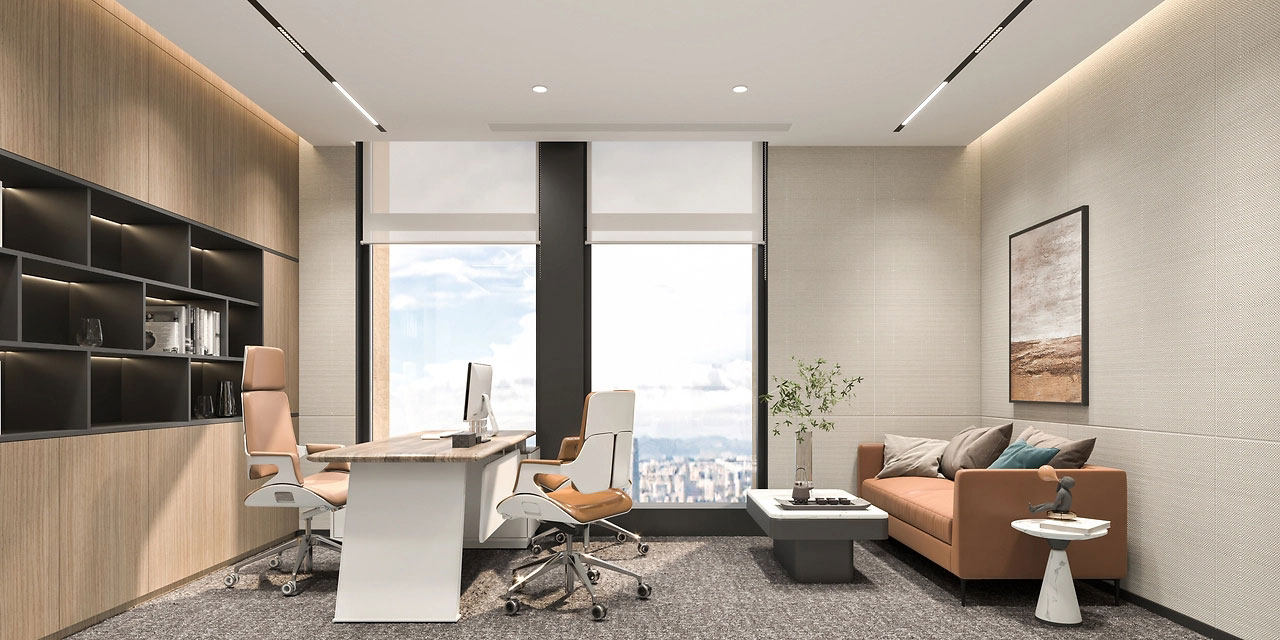 218平米鄭州辦公室裝修設(shè)計(jì)效果圖