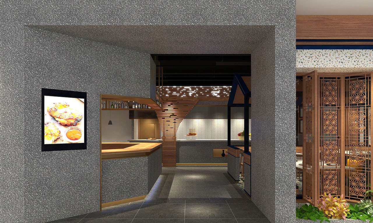 285平米鄭州中餐廳裝修設(shè)計效果圖