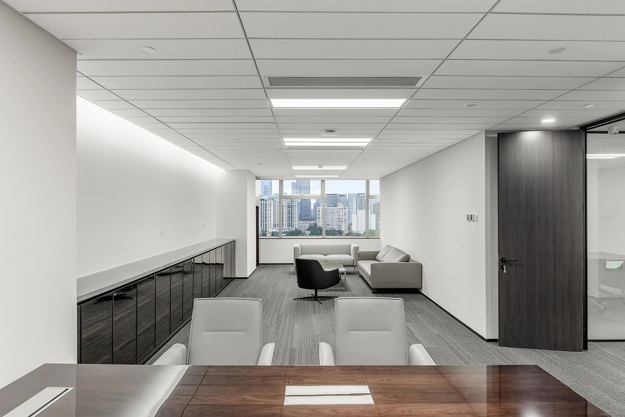 347平米新鄉(xiāng)廠(chǎng)房辦公室裝修設(shè)計(jì)效果圖