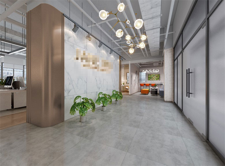 216平米鄭州辦公室設(shè)計(jì)裝修效果圖