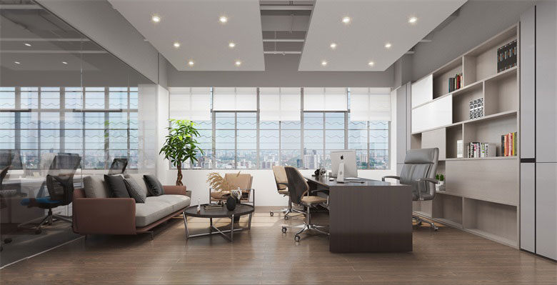 216平米鄭州辦公室設(shè)計(jì)裝修效果圖