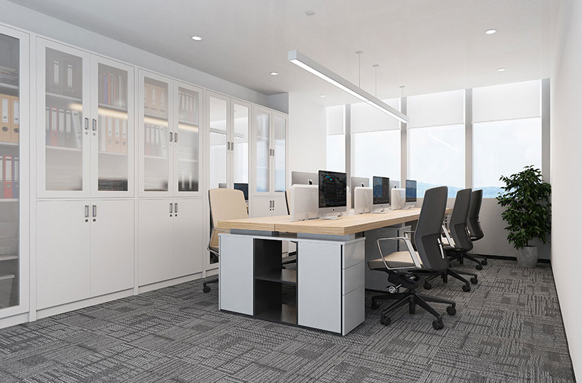 375平米鄭州辦公室裝修設(shè)計效果圖
