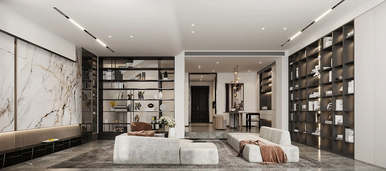 320平米鄭州別墅裝修設(shè)計(jì)效果圖