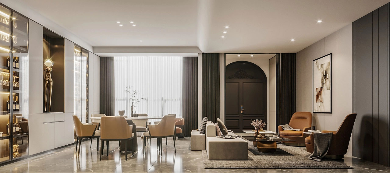 320平米鄭州別墅裝修設(shè)計(jì)效果圖