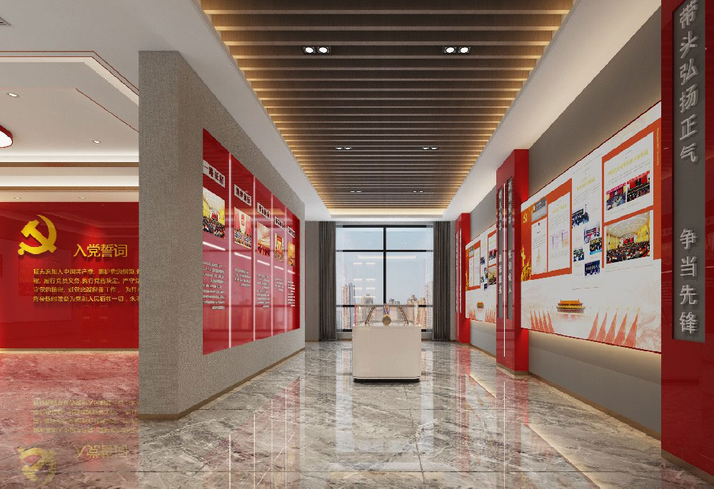 鄭州黨建展廳設(shè)計方案：傳承紅色精神，展現(xiàn)時代風(fēng)采