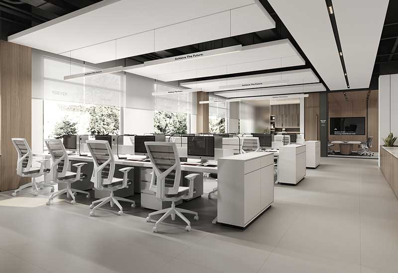 鄭州互聯(lián)網(wǎng)公司辦公室裝修:年輕化活力空間設(shè)計(jì)思路