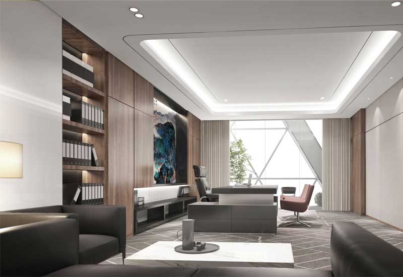 鄭州律師事務(wù)所辦公室裝修：嚴謹與舒適并存的設(shè)計