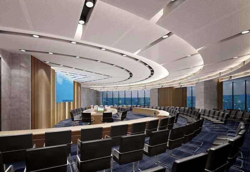 鄭州辦公室會(huì)議室裝修：高效溝通空間的優(yōu)化方案