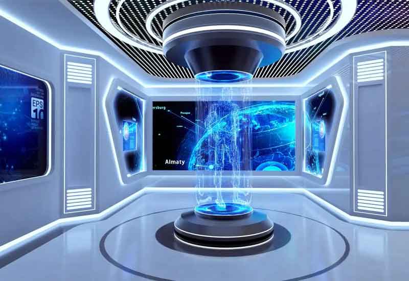 鄭州未來科技感展廳：燈光與材質的創(chuàng)新應用