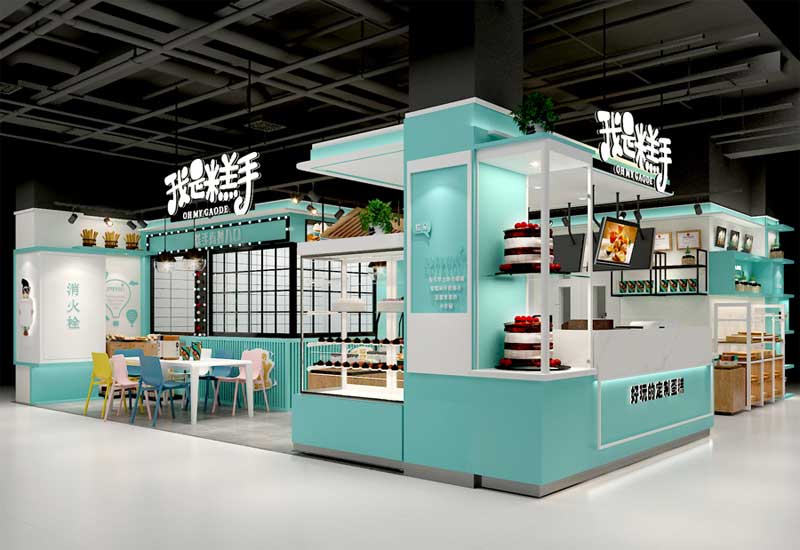 鄭州蛋糕店裝修設(shè)計(jì)：甜蜜夢(mèng)幻與精致展示空間打造秘籍