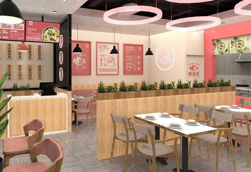 鄭州米線店裝修設計3萬預算？施工報價及材料清單全解析