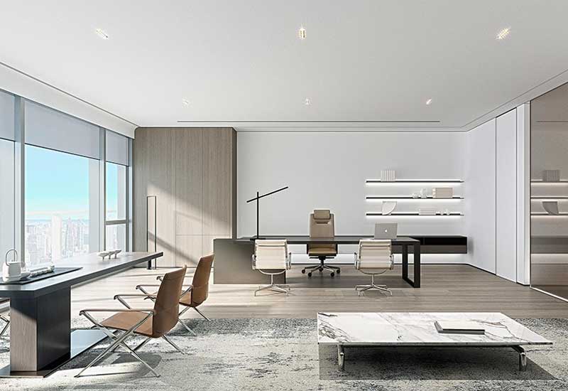 鄭州創(chuàng)意工作室辦公室設(shè)計費(fèi):藝術(shù)感及個性材料施工報價