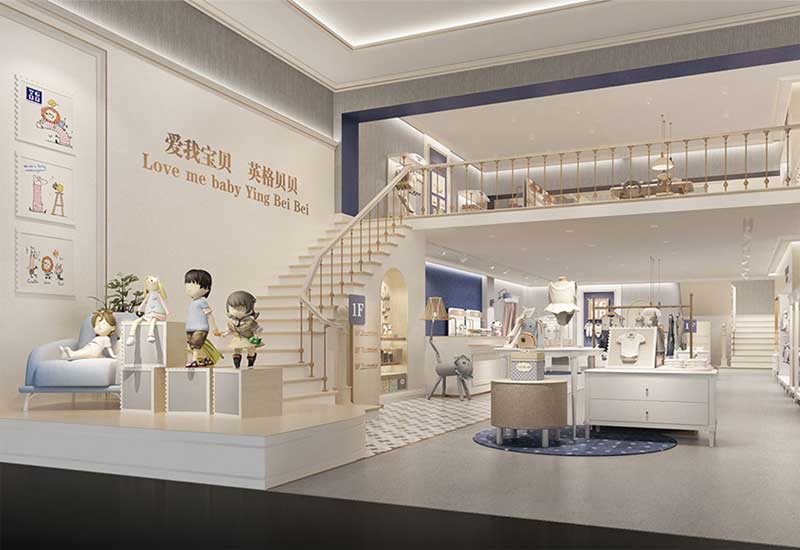 鄭州服裝店裝修設計費用:試衣間鏡子定制設計費