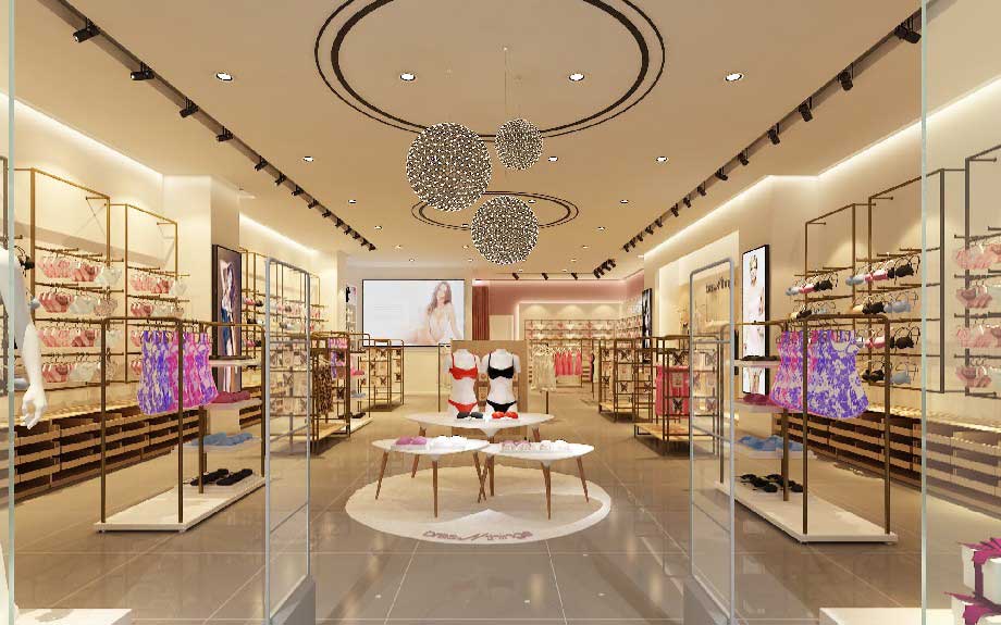 女士?jī)?nèi)衣專(zhuān)賣(mài)店裝修設(shè)計(jì)圖