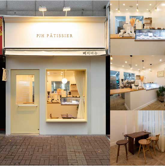 65平米法式甜點(diǎn)咖啡館裝修效果圖