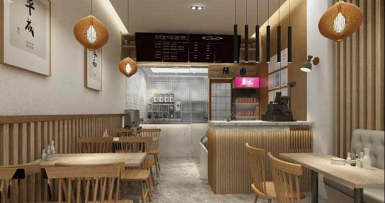 85平方面館裝修設(shè)計效果圖