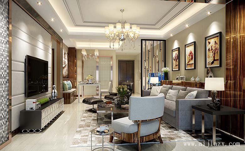 精致時尚的現(xiàn)代風(fēng)格裝修效果圖