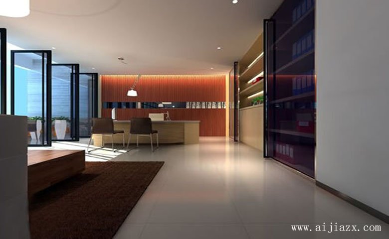 端莊嚴肅的現(xiàn)代簡約風格辦公室會議室裝修效果圖