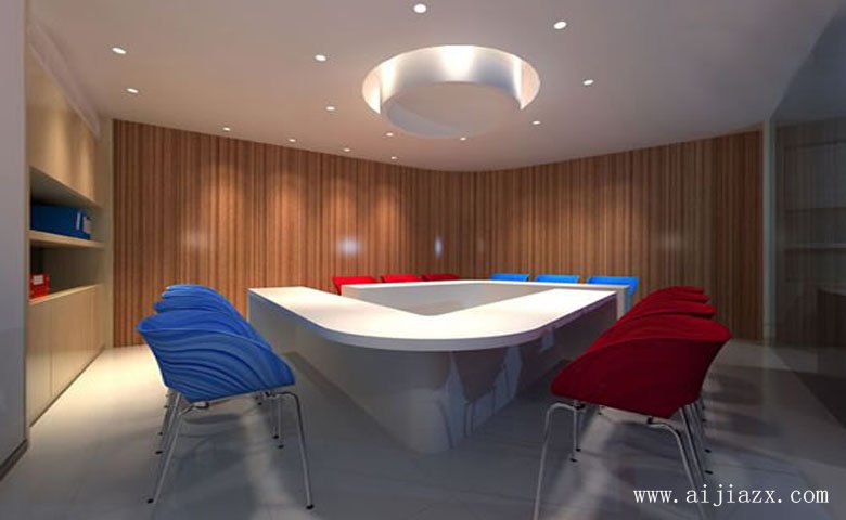 純凈整潔的現(xiàn)代簡約風格辦公室檔案室裝修效果圖