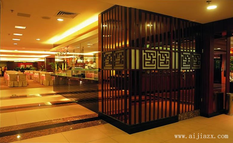 環(huán)境優(yōu)雅的中式風格茶樓玄關(guān)裝修效果圖