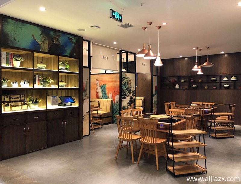 火鍋店設(shè)計餐具的合理布局